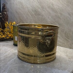 Priced to sale…Brass Planter